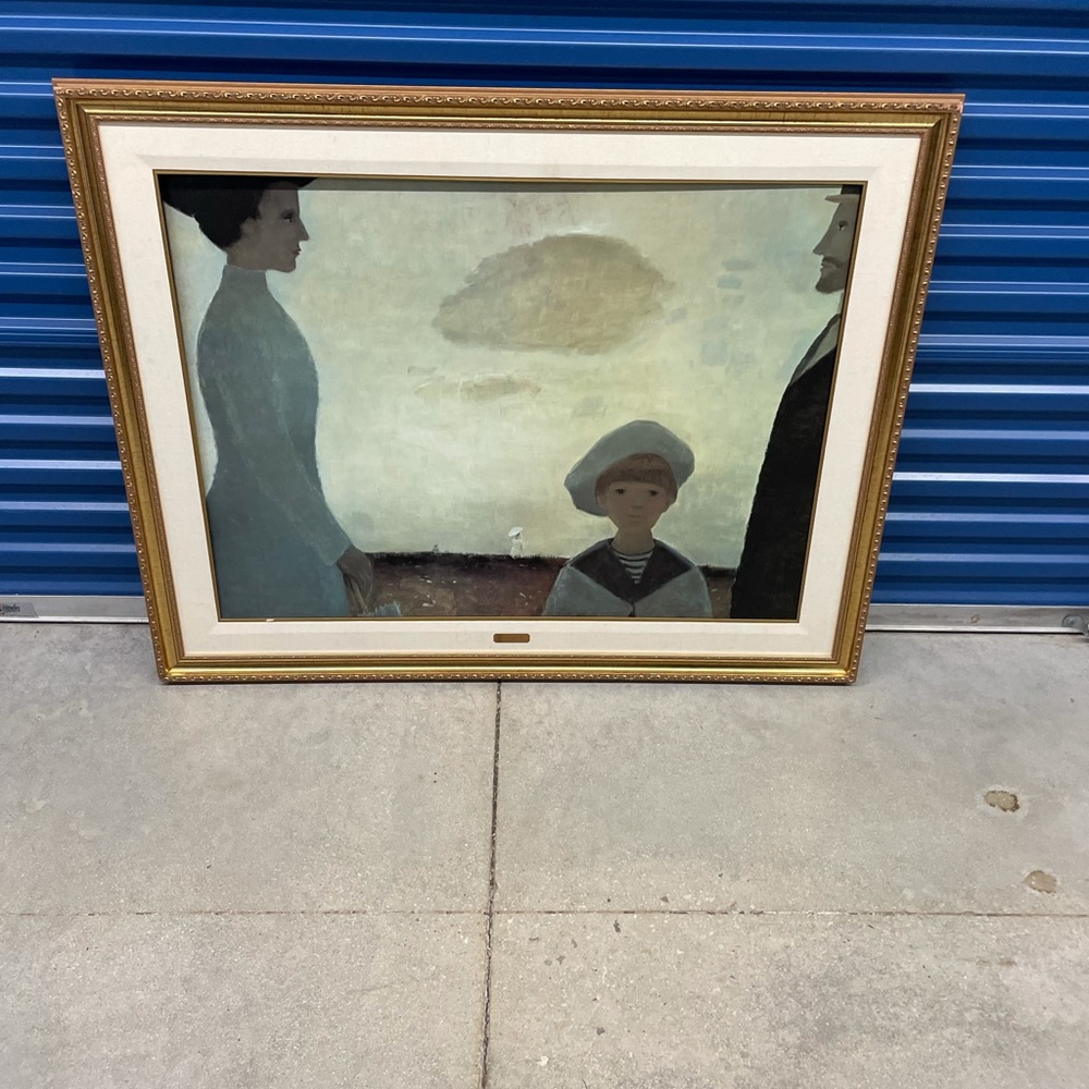 Jp Lemieux print “1910 remembered” on canvas
